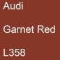 Preview: Audi, Garnet Red, L358.